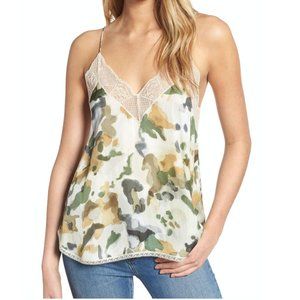 Zadig & Voltaire Camouflage Lace Trim Camisole